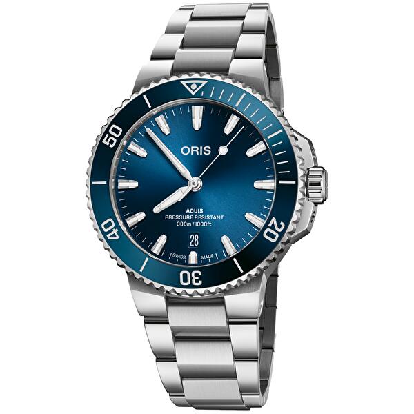 Oris 01 733 7787 4135-07 8 22 04PEB (01733778741350782204peb) - Aquis Date