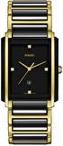 Ladies, classic, quartz wrist watch Rado Integral Diamonds 31 mm