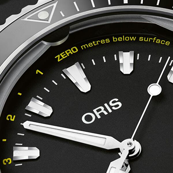 Oris 01 733 7755 4154-SET RS (0173377554154setrs) - Aquis Depth Gauge