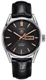 Mens, sportive, automatic wrist watch TAG Heuer Calibre 5 Daydate Automatic Watch 41 mm