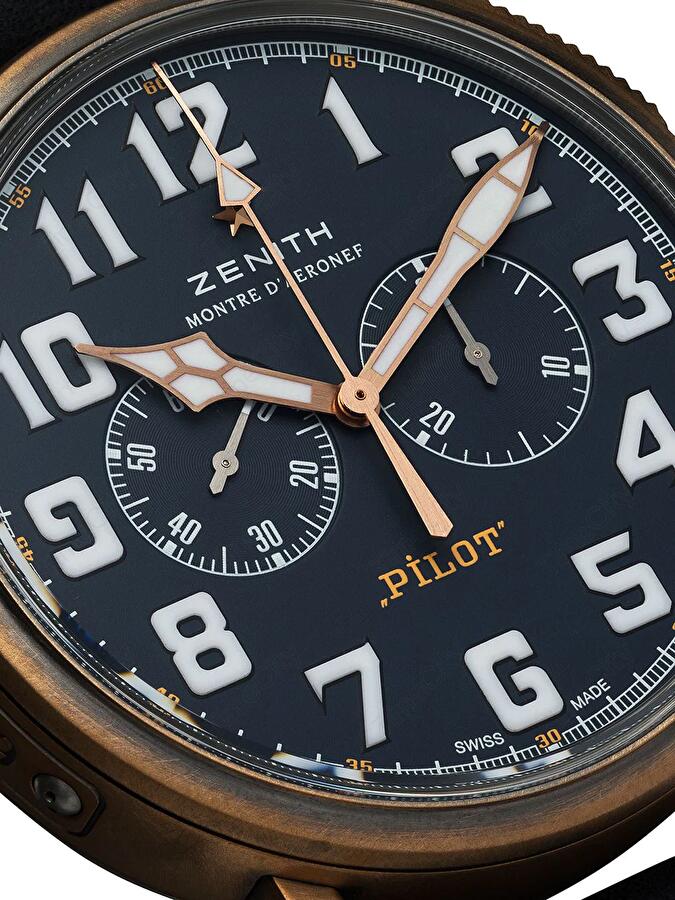 Zenith 29.2430.4069/57.C808 (292430406957c808) - Pilot Type 20 Extra Special Chronograph