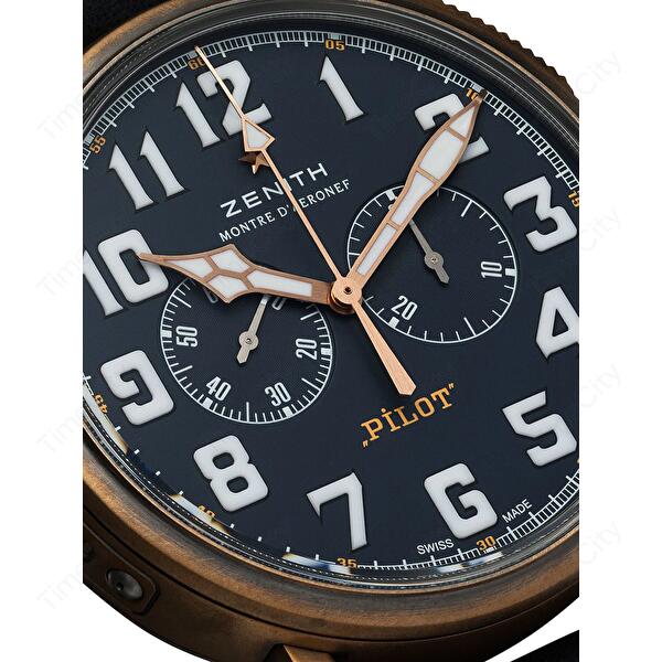 Zenith 29.2430.4069/57.C808 (292430406957c808) - Pilot Type 20 Extra Special Chronograph