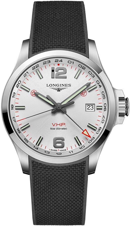 Longines L3.728.4.76.9 (l37284769) - Conquest V.h.p. Gmt Flash Setting