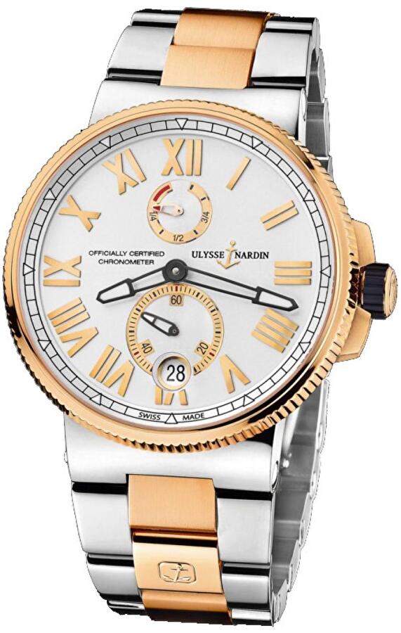 Ulysse Nardin 1185-122-8M/41 (11851228m41) - Marine Chronometer Manufacture 45 mm