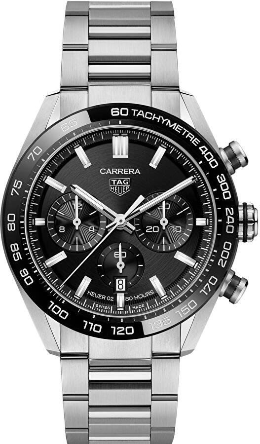 TAG Heuer CBN2A1B.BA0643 (cbn2a1bba0643) - Carrera  Calibre Sport Chronograph Heuer 02 Automatic 44mm