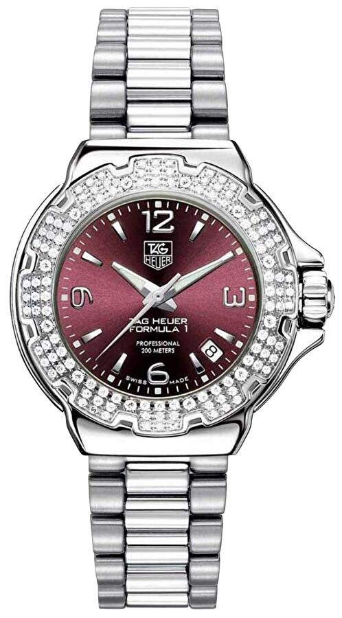 TAG Heuer WAH121B.BA0852 (wah121bba0852) - Formula 1 Steel Full Diamonds 37 mm TAG Heuer WAH121B.BA0852 (wah121bba0852) - Formula 1 Steel Full Diamonds 37 mm