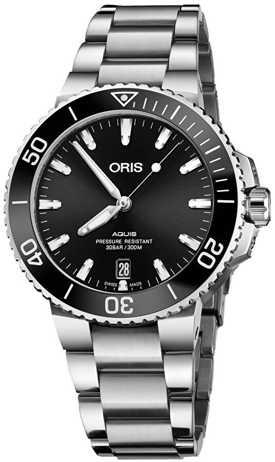 Oris 01 733 7732 4134-07 8 21 05PEB (01733773241340782105peb) - Aquis Date