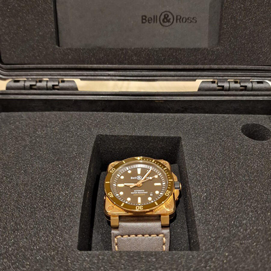 Bell And Ross BR 03-92 DB (br0392db) - Diver Brown Bronze 42 mm