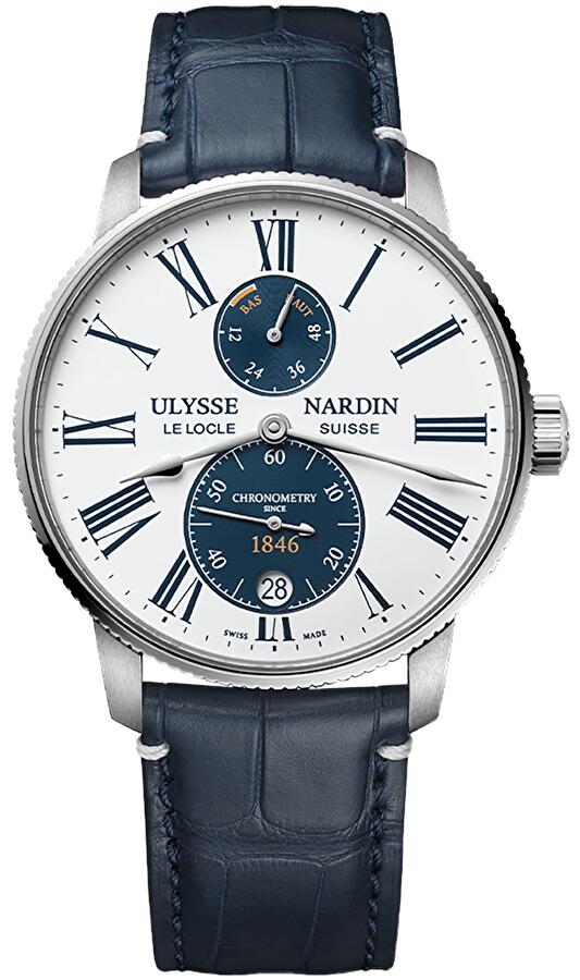 Ulysse Nardin 1183-310LE-0A-175/1B (1183310le0a1751b) - Marine Chronometer Torpilleur 42 mm