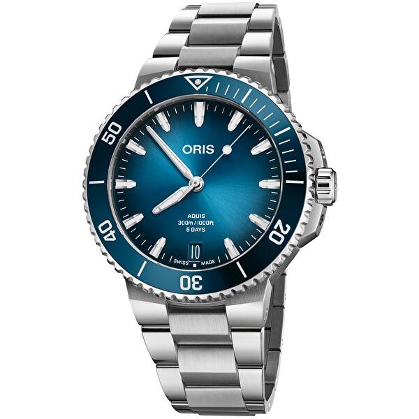 Oris 01 400 7790 4135-07 8 23 02PEB (01400779041350782302peb) - Aquis Date Calibre 400