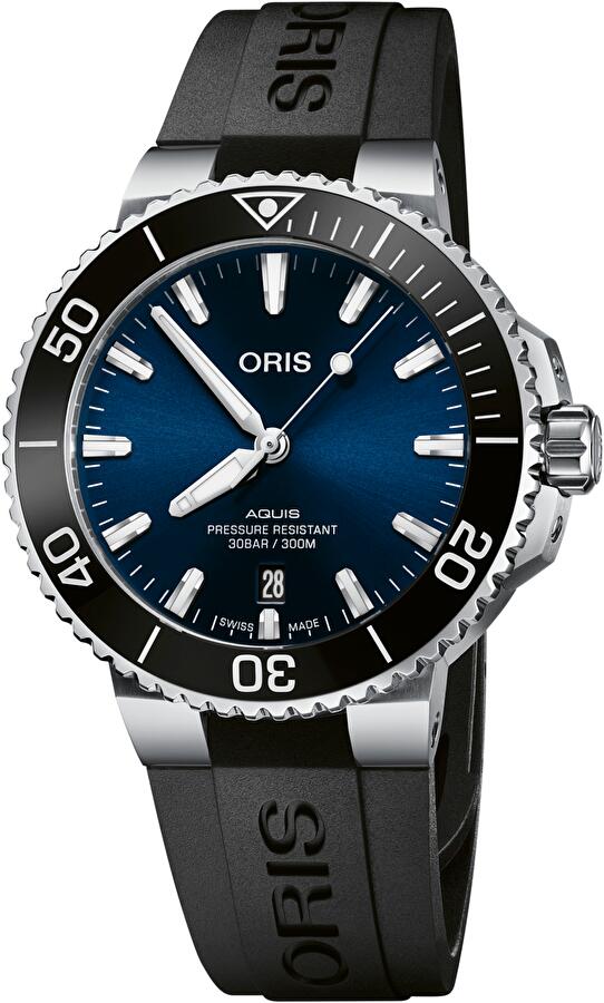 Oris 01 733 7766 4135-07 4 22 64FC (01733776641350742264fc) - Aquis Date