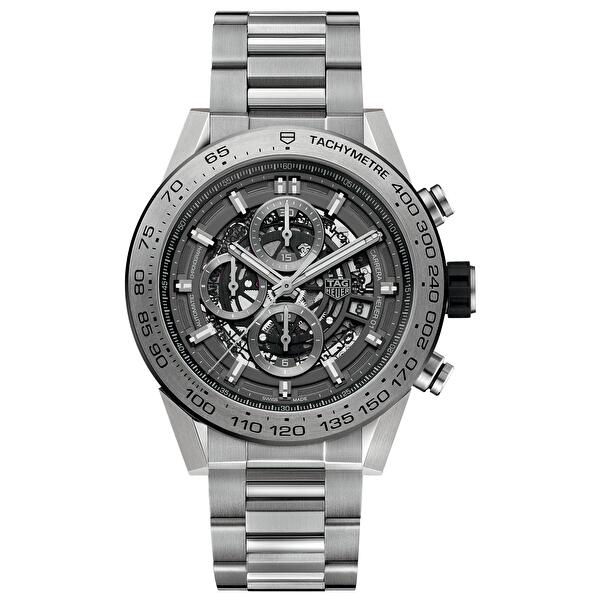 TAG Heuer CAR2A8A.BF0707 (car2a8abf0707) - Carrera Calibre Heuer 01 Grey Phantom Titanium