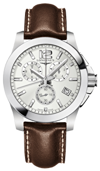 Longines L3.660.4.76.4 (l36604764) - Conquest 41 mm Quartz Chrono