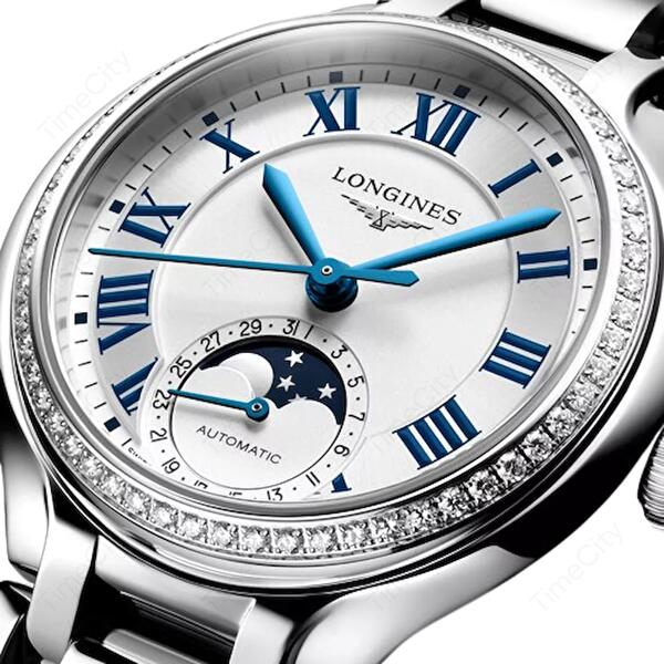Longines L8.126.0.71.6 (l81260716) - Prima Luna Moonphase 34 mm Longines L8.126.0.71.6 (l81260716) - Prima Luna Moonphase 34 mm