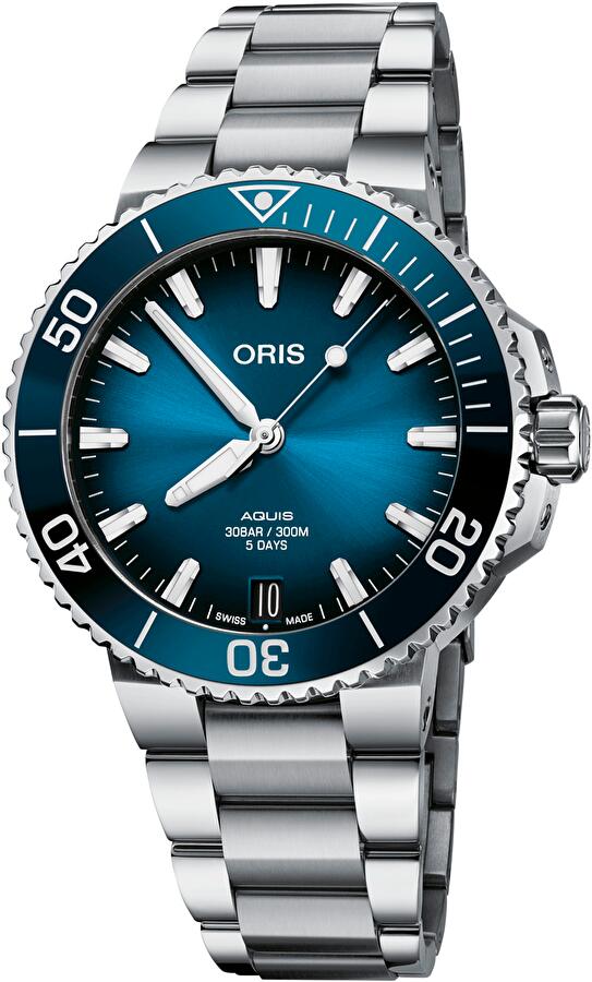 Oris 01 400 7769 4135-07 8 22 09PEB (01400776941350782209peb) - Aquis Date Calibre 400