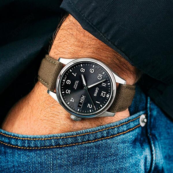 Oris 01 752 7760 4063-07 3 22 02LC (01752776040630732202lc) - Big Crown Propilot Big Day Date