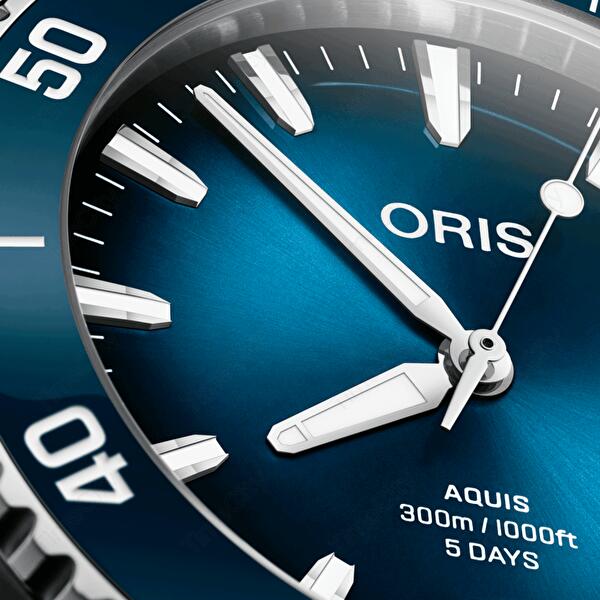 Oris 01 400 7790 4135-07 4 23 45EB (01400779041350742345eb) - Aquis Date Calibre 400