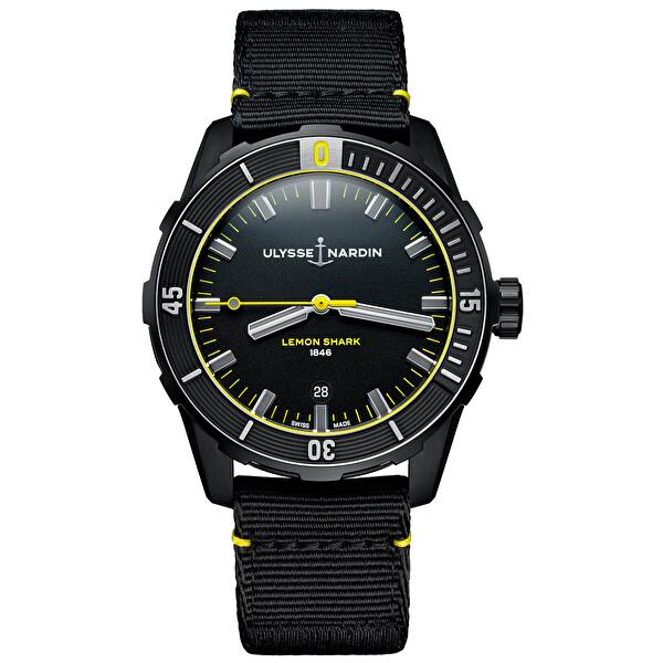 Ulysse Nardin 8163-175LE/92-LEMONSHARK (8163175le92lemonshark) - Diver 42 mm