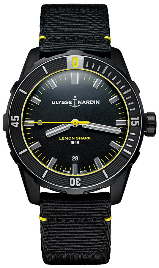 Ulysse Nardin 8163-175LE/92-LEMONSHARK (8163175le92lemonshark) - Diver 42 mm