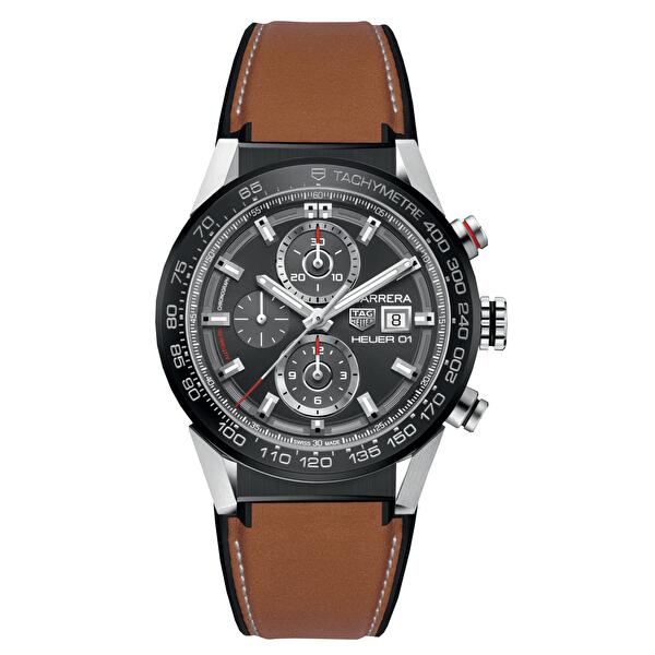 TAG Heuer CAR201W.FT6122 (car201wft6122) - Carrera Calibre Heuer 01 43 mm