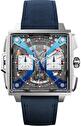 Mens, sportive, automatic wrist watch TAG Heuer Monaco Split-Seconds Chronograph 41 mm