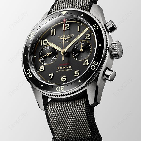 Longines L3.821.1.53.2 (l38211532) - Spirit Flyback Titanium 42 mm