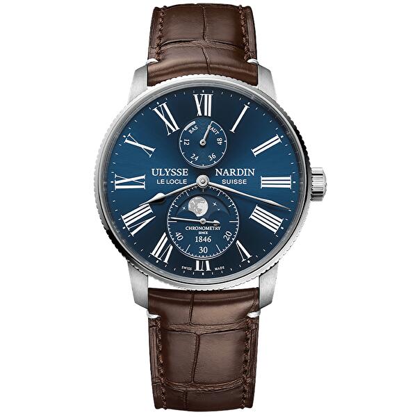 Ulysse Nardin 1193-310LE-3A-175/1B (1193310le3a1751b) - Marine Torpilleur Moonphase 42 mm