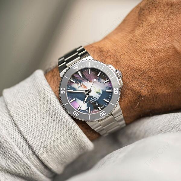 Oris 01 733 7789 4150-07 8 23 04PEB (01733778941500782304peb) - Aquis Date Upcycle
