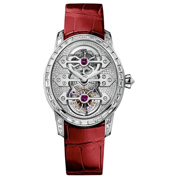 Girard-Perregaux 99495D53B00A-CK6A (99495d53b00ack6a) - Cats Eye Tourbillon With Three Gold Bridges