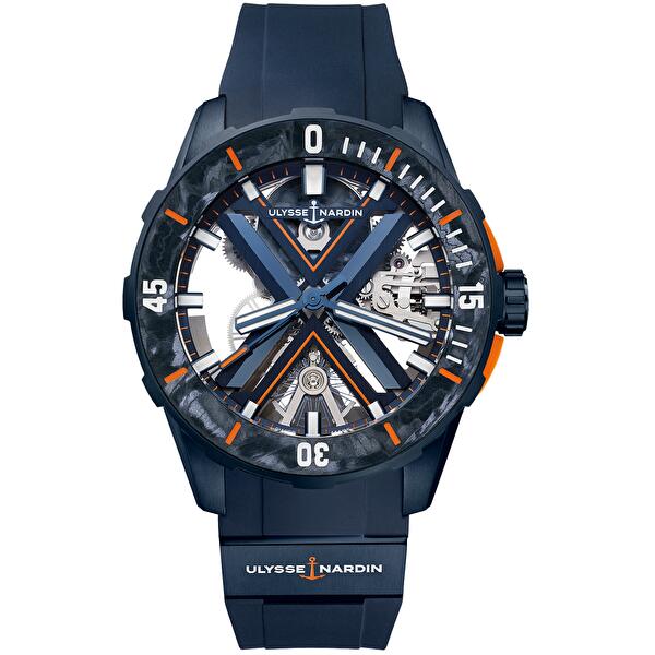 Ulysse Nardin 3723-170LE-3A-BLUE/3A (3723170le3ablue3a) - Diver X Skeleton 44mm