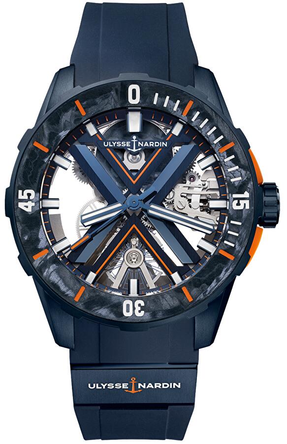 Ulysse Nardin 3723-170LE-3A-BLUE/3A (3723170le3ablue3a) - Diver X Skeleton 44mm