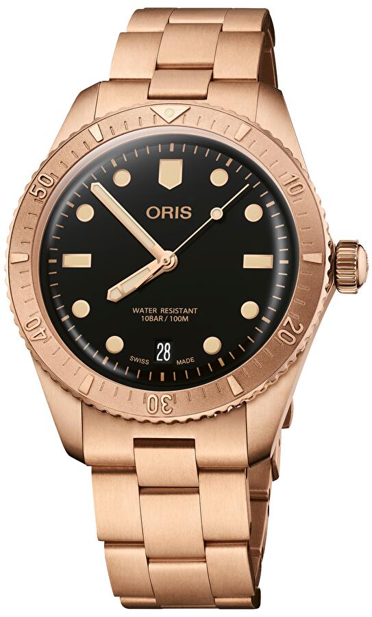 Oris 01 733 7771 3154-07 8 19 15 (01733777131540781915) - Divers Sixty-Five Date