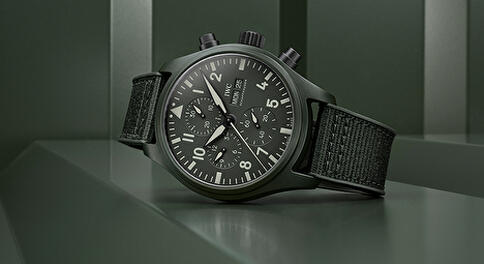 IWC представляет новые хронографы TOP GUN из цветной керамики