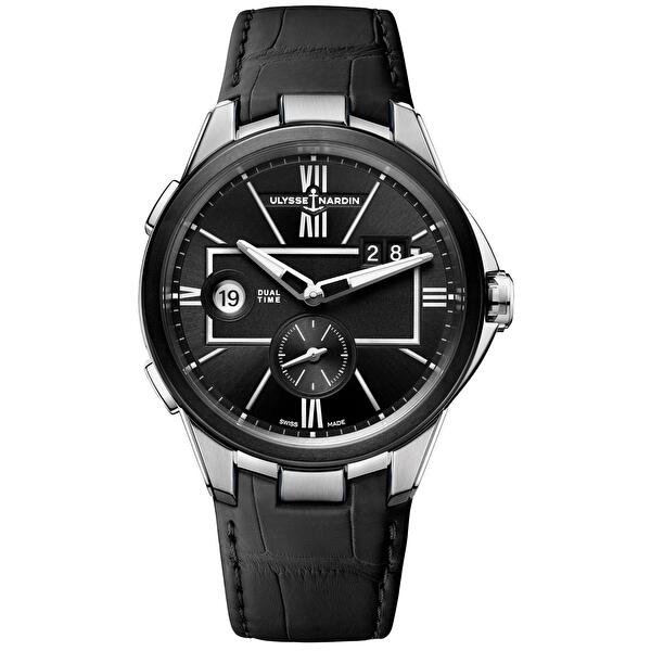 Ulysse Nardin 243-20/42 (2432042) - Executive Dual Time 42 mm