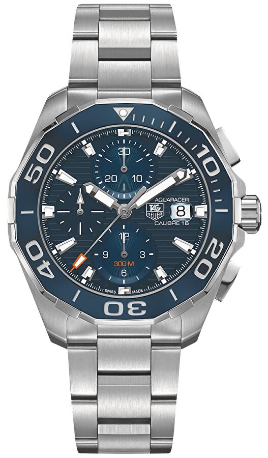 TAG Heuer CAY211B.BA0927 (cay211bba0927) - Aquaracer 300m Calibre 16 Automatic Chronograph 43 mm