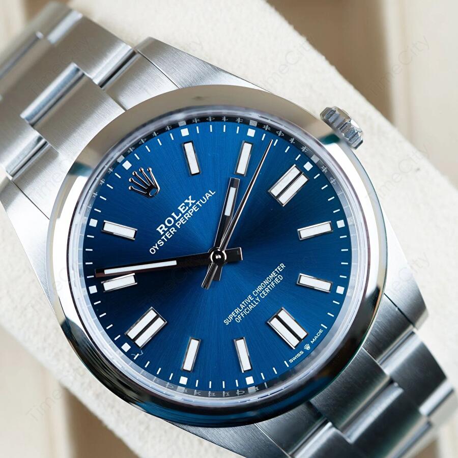 Rolex 124300BLUE (124300blue) - Oyster Perpetual Blue 41 mm