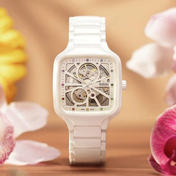 Rado R27073712 (r27073712) - True Square Automatic Open Heart 38 mm