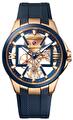 Мужские, классические, с ручным заводом наручные часы Ulysse Nardin Executive Skeleton X