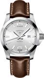 Mens, sportive, quartz wrist watch Longines Conquest 43 mm Quartz