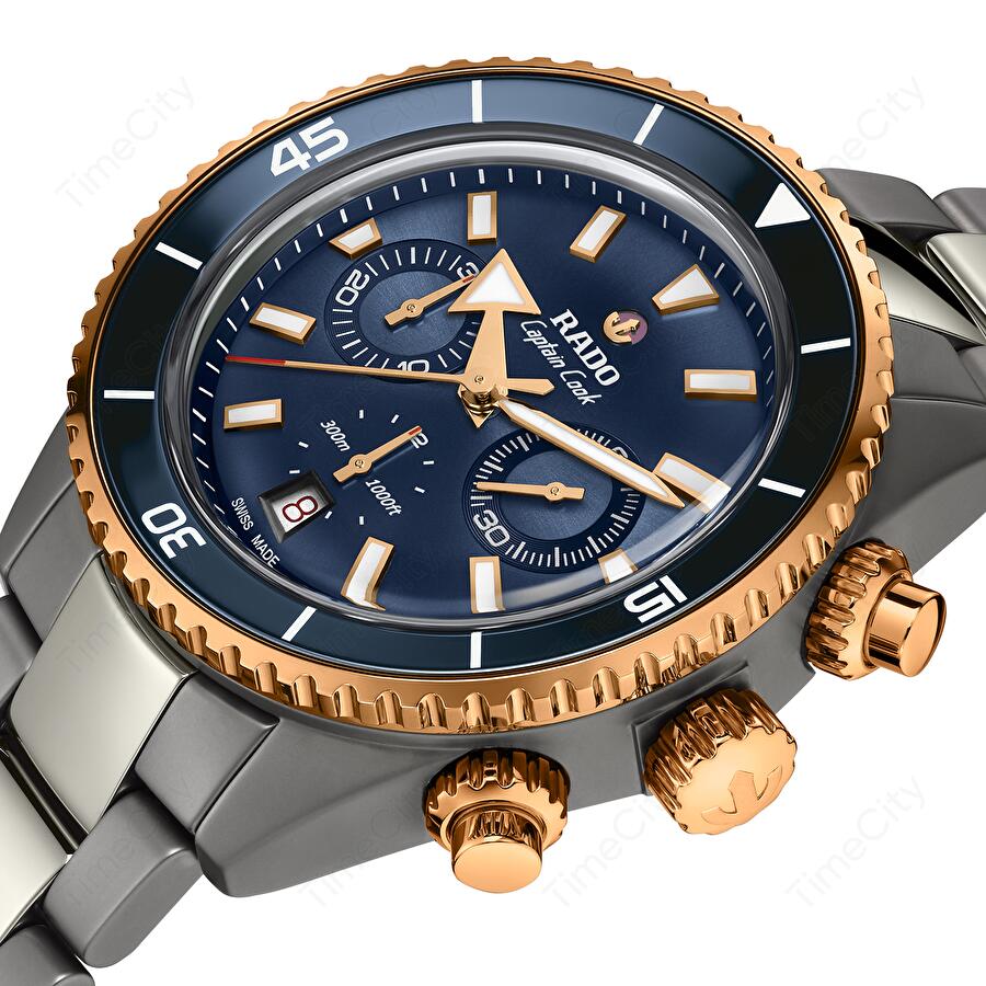 Rado R32195202 (r32195202) - Captain Cook High-tech Ceramic Chronograph 43 mm Rado R32195202 (r32195202) - Captain Cook High-tech Ceramic Chronograph 43 mm