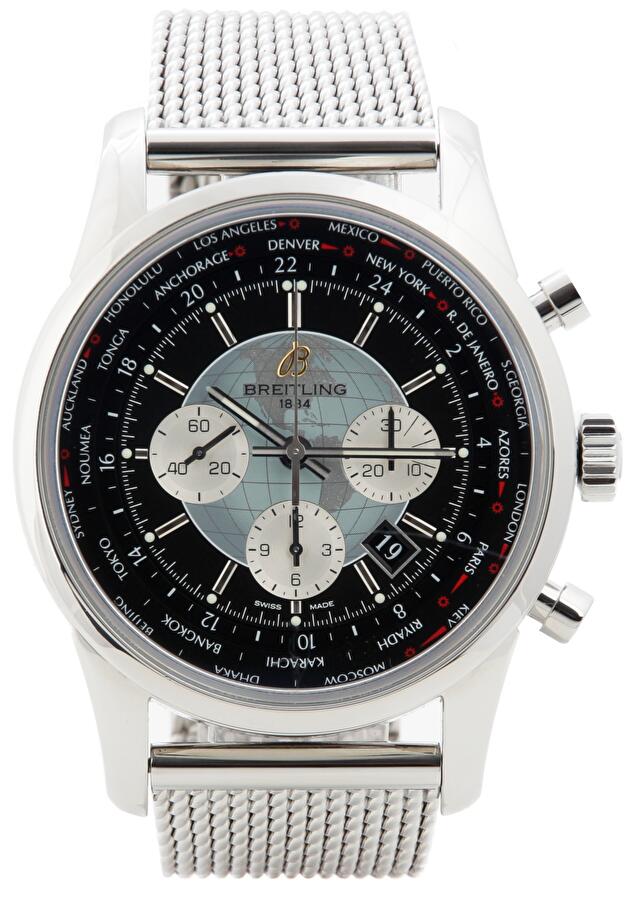 Breitling AB051044/BB62/152A (ab051044bb62152a) - Transocean Chronograph Unitime 46 mm