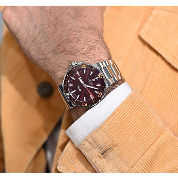 Oris 01 733 7730 4152-07 8 24 05PEB (01733773041520782405peb) - Aquis Date