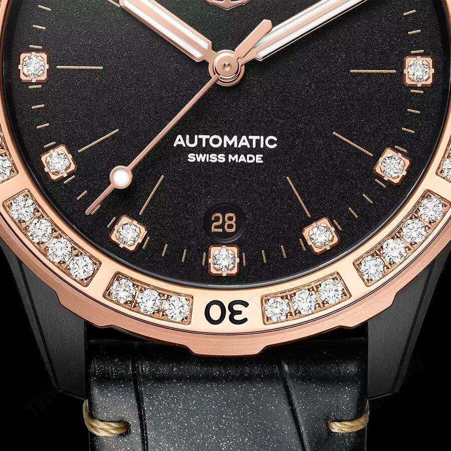 Ulysse Nardin 8165-182B/BLACK (8165182bblack) - Diver Lady 39 mm