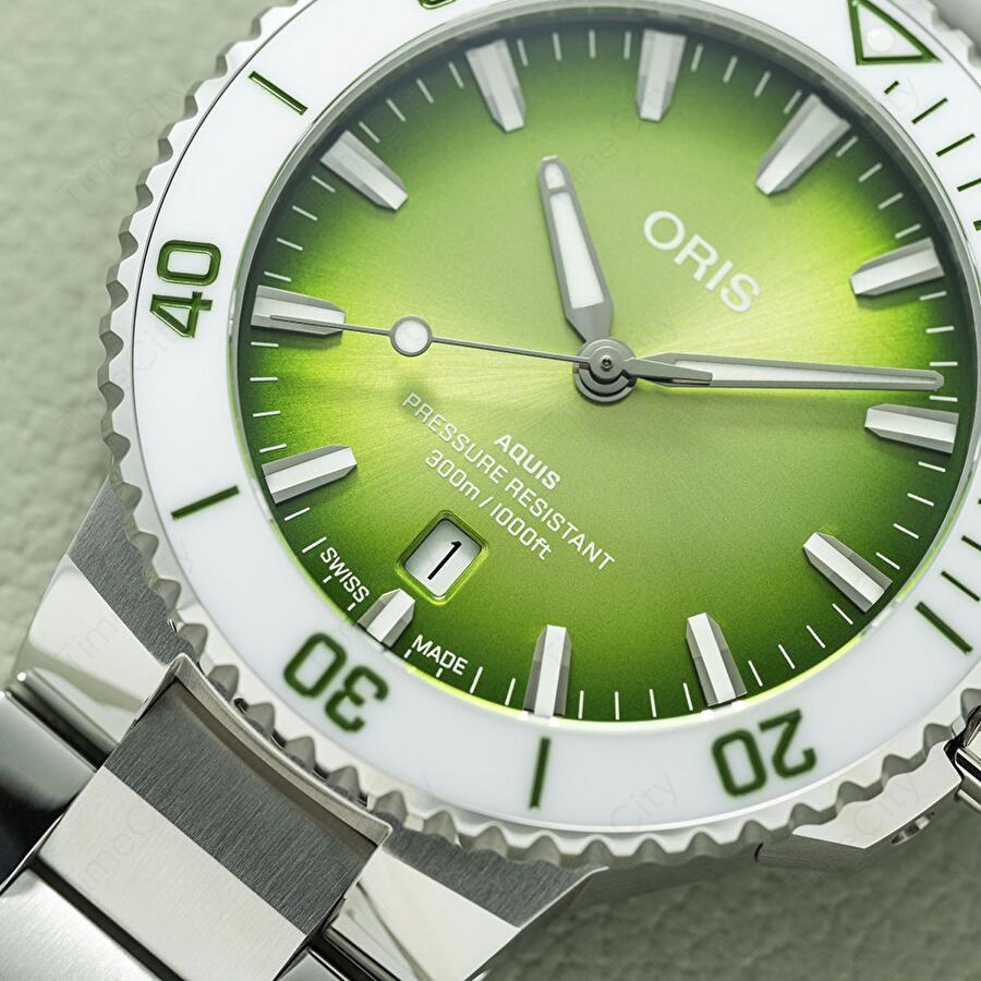 Oris 01 733 7787 4137-07 8 22 04PEB (01733778741370782204peb) - Aquis Date Taste Of Summer