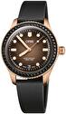 Ladies, sportive, limited, automatic wrist watch Oris Diver Herzog Loibner Edition