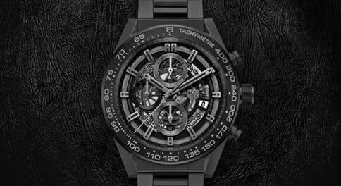 CARRERA HEUER-01 Full Black Matt Ceramic