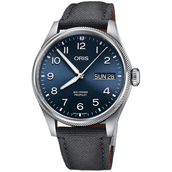 Oris 01 752 7760 4065-07 3 22 05LC (01752776040650732205lc) - Big Crown Propilot Big Day Date