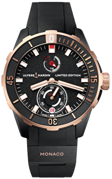 Ulysse Nardin 1185-170LE-3/BLACK-MON (1185170le3blackmon) - Marine Diver Monaco Limited Edition