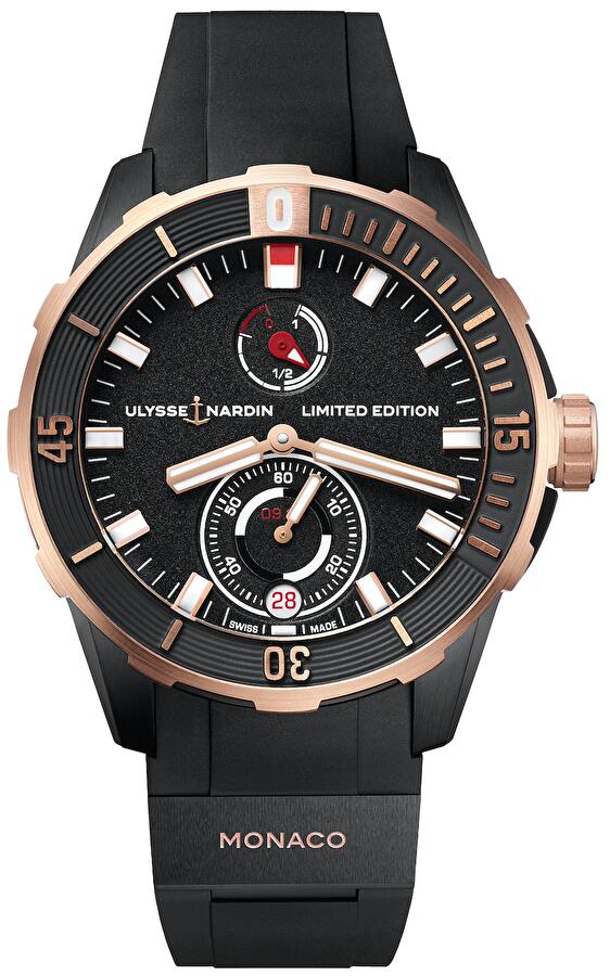 Ulysse Nardin 1185-170LE-3/BLACK-MON (1185170le3blackmon) - Marine Diver Monaco Limited Edition