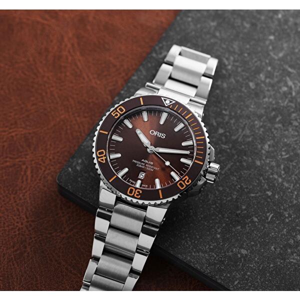 Oris 01 733 7730 4152-07 8 24 05PEB (01733773041520782405peb) - Aquis Date